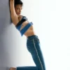 Blue Denim Belt