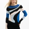 Blue Knit Sweater