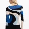 Blue Knit Sweater