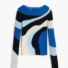 Blue Knit Sweater