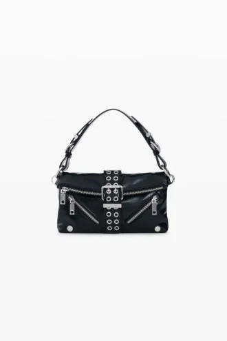 Buckle Bag Leather Effect