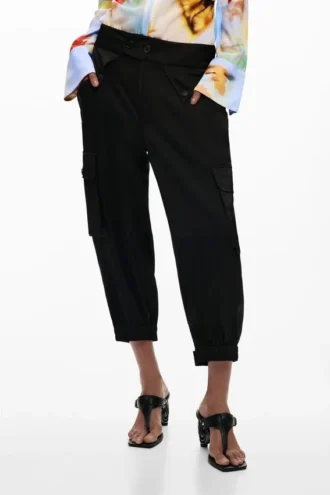 Cargo Capri Pants