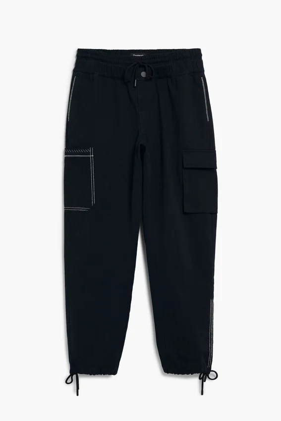 Cargo Trousers with Drawstring Cargo Trousers with Drawstring
