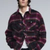 Checked Jacket with Pockets