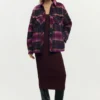 Checked Jacket with Pockets
