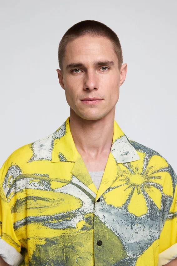 Checked-Print Shirt Checked-Print Shirt