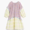Checked Ruffle Check Dress