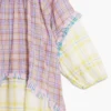 Checked Ruffle Check Dress