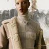 Checked Turtleneck Sweater Checked Turtleneck Sweater