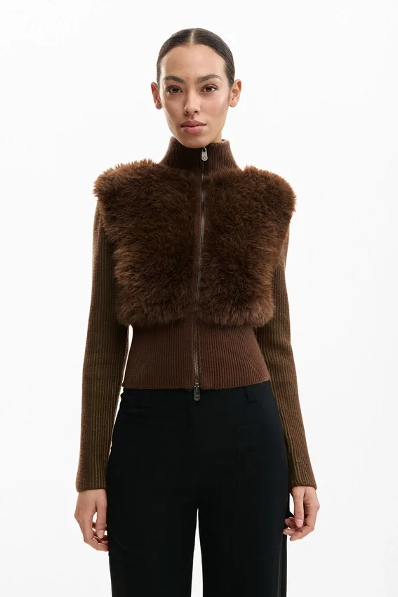 Chocolate Knit Jacket Chocolate Knit Jacket