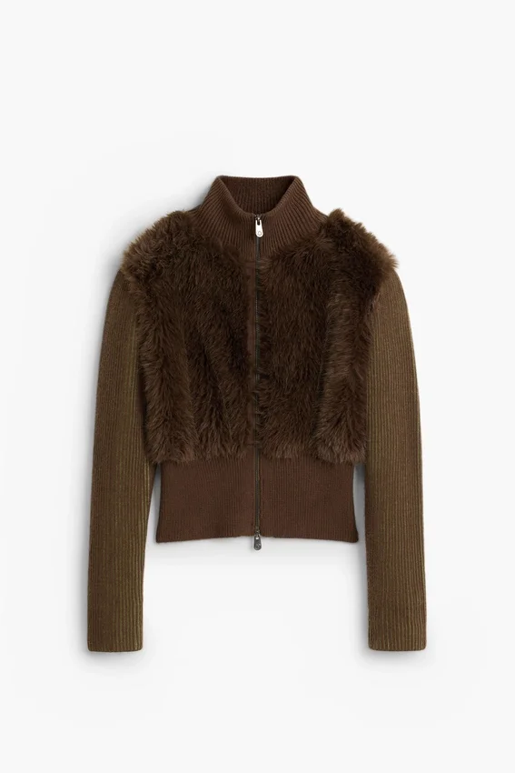 Chocolate Knit Jacket Chocolate Knit Jacket
