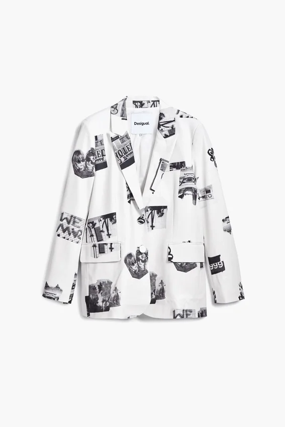 Collage Blazer Collage Blazer