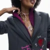 Combined Hooded Blazer