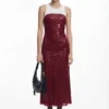 Combined Midi Dress