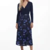 Combined Midi Dress