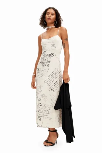 Combined Midi Dress