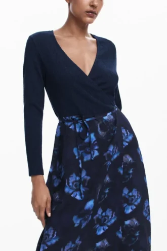 Combined Midi Dress