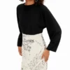 Combined Midi Dress Combined Midi Dress