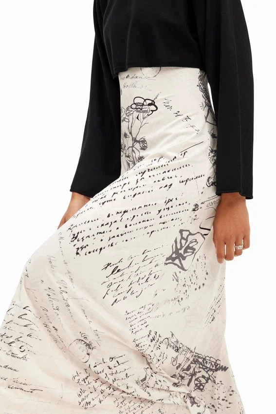 Combined Midi Dress Combined Midi Dress