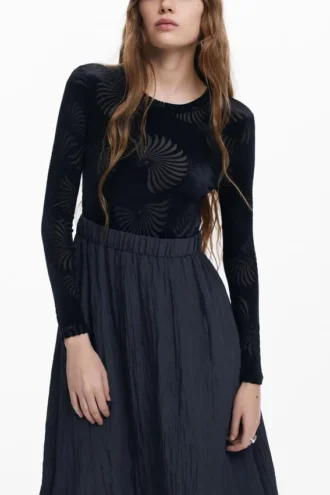 Combined Print Dress
