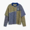 Combined Striped T-Shirt