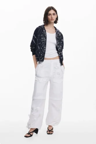 Convertible Pants with Flowers Tyler Mcgillivary