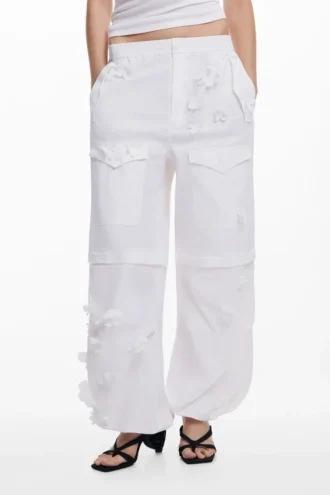 Convertible Pants with Flowers Tyler Mcgillivary