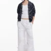 Convertible Pants with Flowers Tyler Mcgillivary