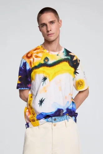 Cosmos Print T-Shirt