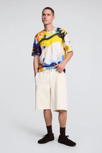 Cosmos Print T-Shirt