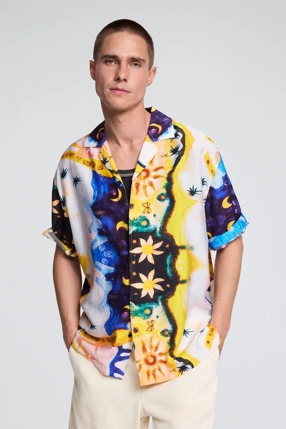 Cosmos Printed Shirt Cosmos Printed Shirt