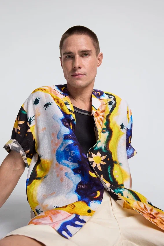 Cosmos Printed Shirt Cosmos Printed Shirt