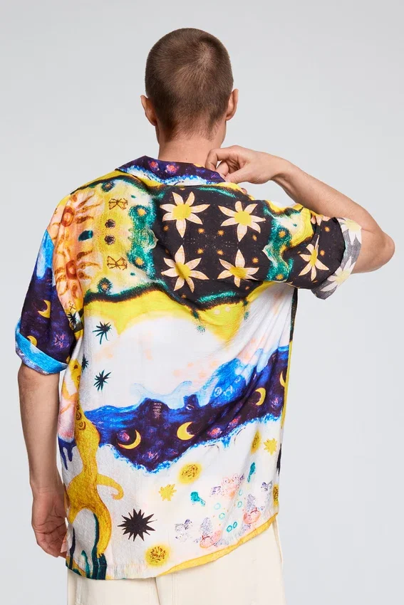 Cosmos Printed Shirt Cosmos Printed Shirt