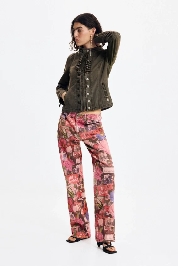 Cotton Jacket with Zipper Cotton Jacket with Zipper
