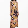 Crinkled Effect Midi Dress Crinkled Effect Midi Dress