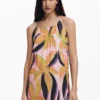 Crinkled Effect Midi Dress Crinkled Effect Midi Dress