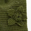Crochet Bag with Flowers