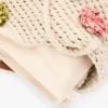 Crochet Bag with Flowers