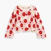 Crochet Flower Sweater
