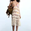 Crochet Pareo with Appliques