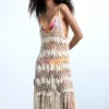 Crochet Pareo with Appliques