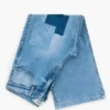 Crochet Patch Denim Trousers