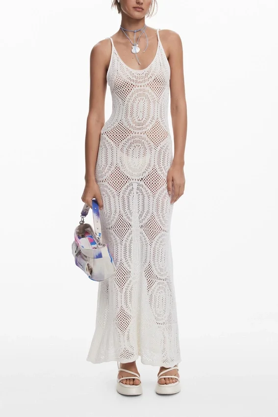 Crochet Strap Dress Crochet Strap Dress