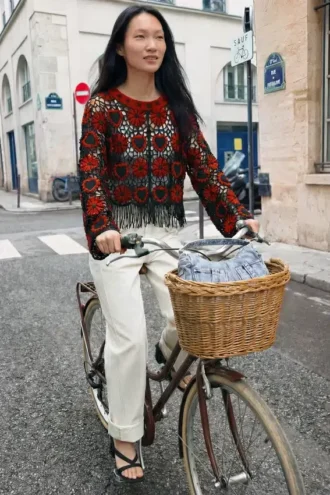 Crochet Sweater Hearts