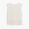 Crochet Sweater with Fringes