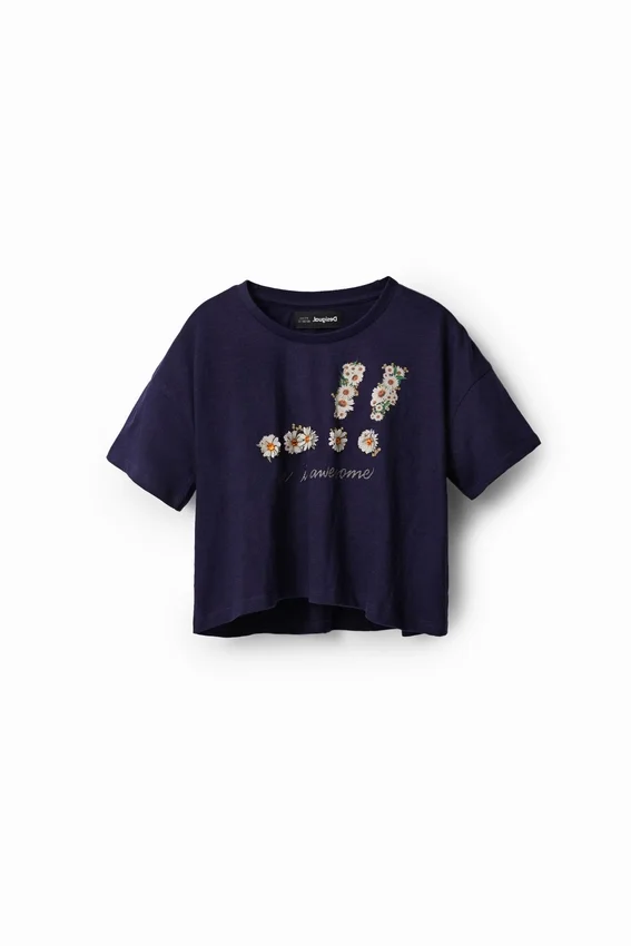 Cropped Daisy T-Shirt Cropped Daisy T-Shirt