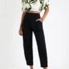 Cropped Floral Blouse