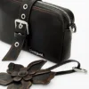 Crossbody Wallet Floral Appliques Crossbody Wallet Floral Appliques