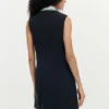 Crossed Bimaterial Dress