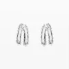 Crystal Hoop Earrings Zalio